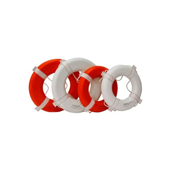 Kemp Usa Kemp 24" Ring Buoy, Orange USCG Approved, 10-205-ORG 10-205-ORG - main